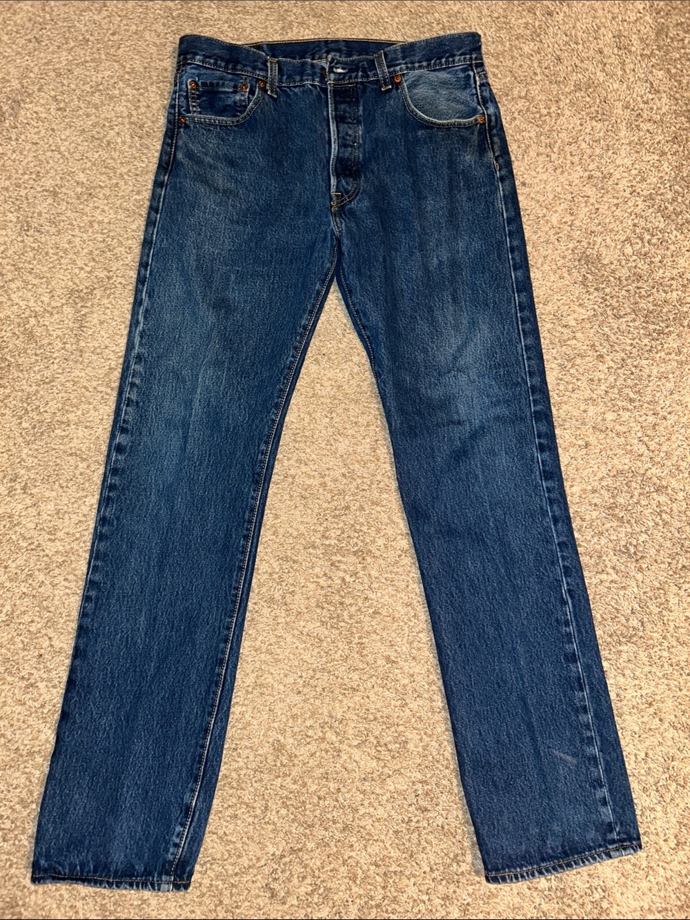 Levi’s Mens 501 classic button fly like new